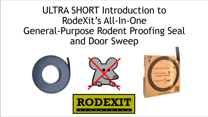 Rodent exclusion